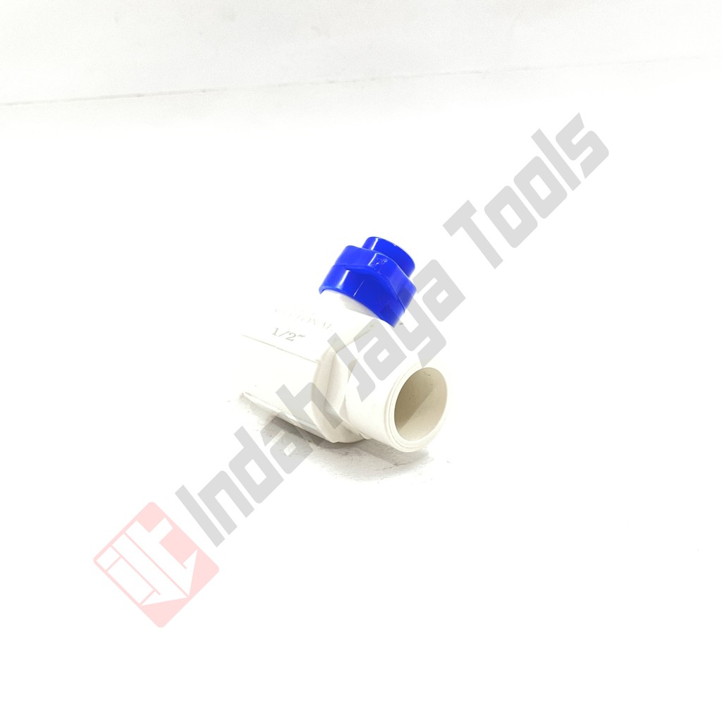 CPT NATIONAL Ball Valve PVC Plastik 0.5 Inch 1/2 Stop Kran Quality