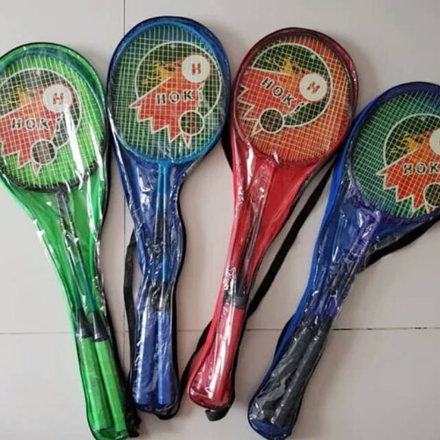 Raket badminton anak isi 2