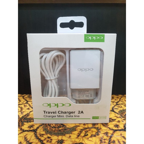 PROMO Travel charger oppo ori 99% 2.A REAL kwalitas bagus - Micro USB