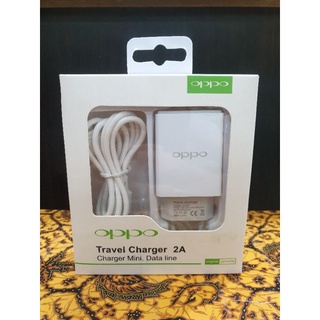 PROMO Travel charger oppo ori 99% 2.A REAL kwalitas bagus - Micro USB
