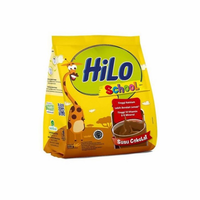 

hilo school coklat isi 10