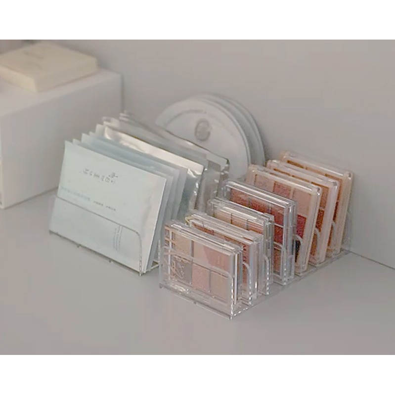 Nama - Rak Akrilik Kosmetik 7 Grid Cosmetic Organizer