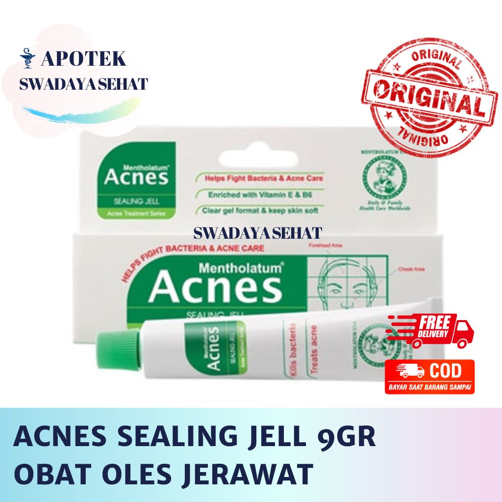 ACNES SEALING JELL 9GR - Gel Untuk Acne Jerawat Salep Jel