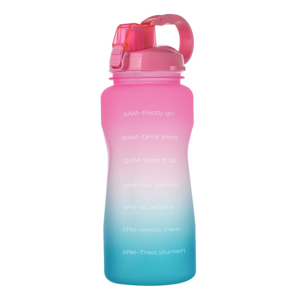 Hot Sport Water Bottle 2000ml Botol Minum Outdoor Travel Cangkir Teh Outdoor Travel Portable Anti Bocor