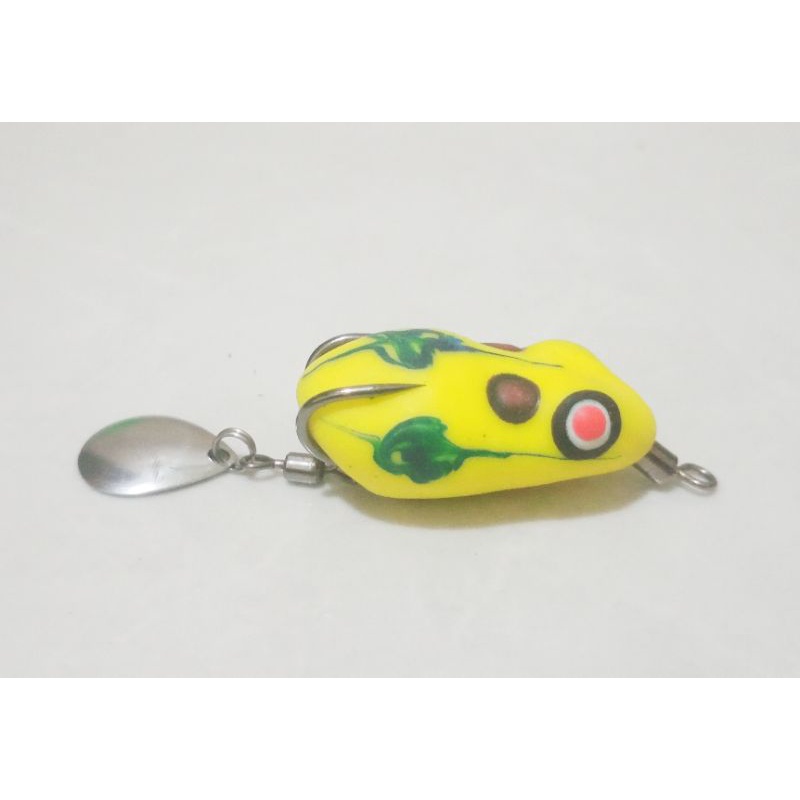softrog umpan casting,,umpan pancing,,kodok karet ukuran 3 cm