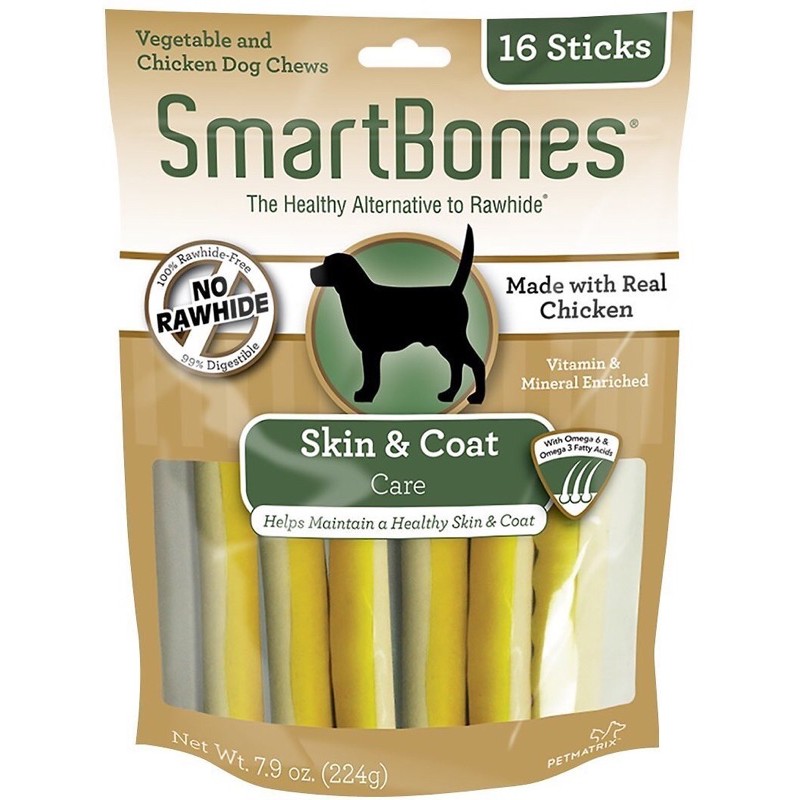 SmartBones Functional Snack Anjing Dental 16 Sticks