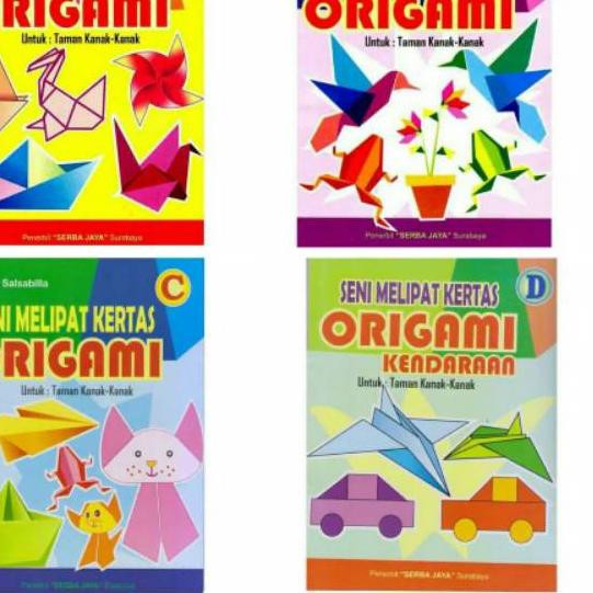 

SALE!! KODE-288 Paket Buku TK Seni Melipat Origami Serba Jaya