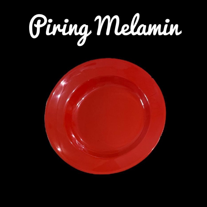 Piring Makan Melamin 9 Inch MeiShing BANTING HARGA  / Piring Makan Bulat Melamine 1 Pcs