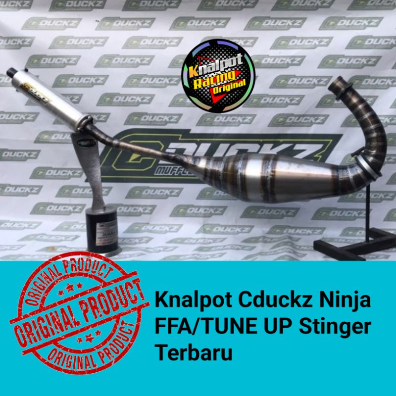 Knalpot Cduckz Ninja FFA/Tune Up Stinger Terbaru Original