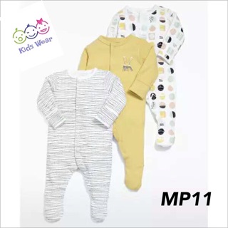 Kidswear Mamas Papas Sleepsuit jumper bayi panjang tutup Kidswear Mamas Papas Sleepsuit jumper bayi panjang tutup