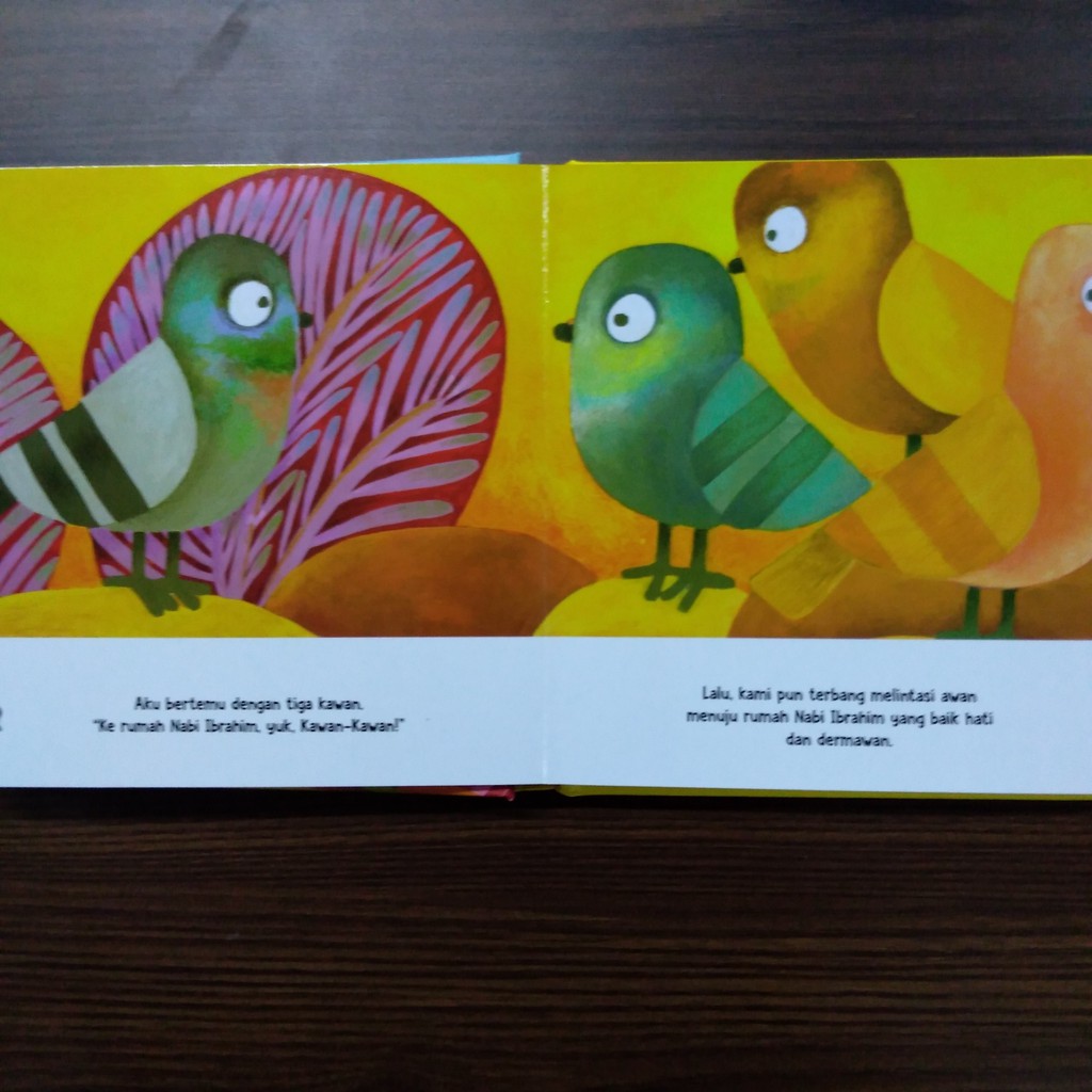 [Mizan Yogyakarta] Cerbin Dalam Alquran Merpati Peneguh Keyakinan Boardbook