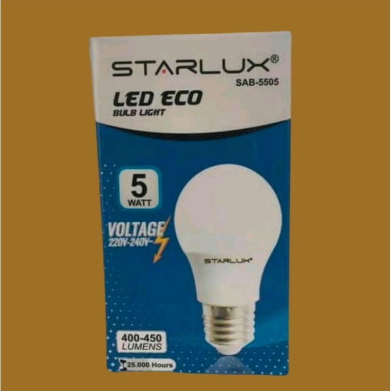 LAMPU LED 5 WATT STARLUX ECO