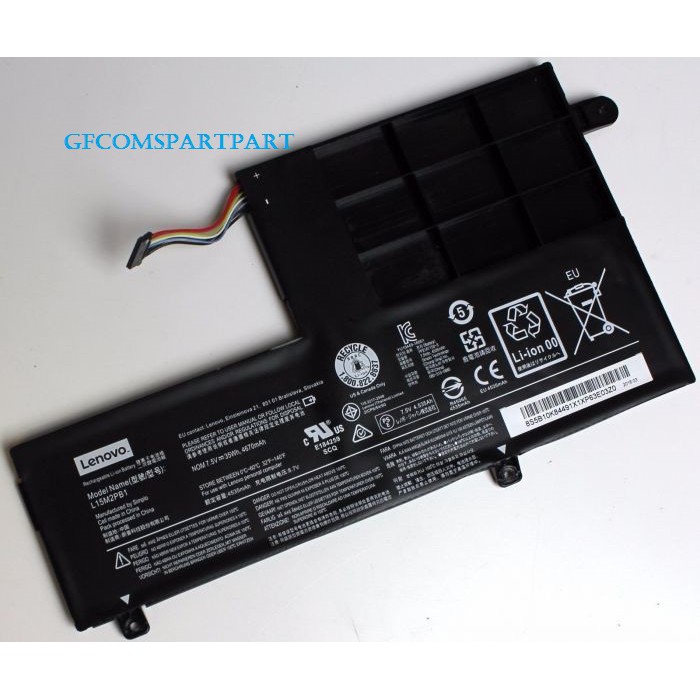 Baterai Battery New for Lenovo IdeaPad 510-15ISK 510-15IKB Series L15L2PB1, L15M2PB1