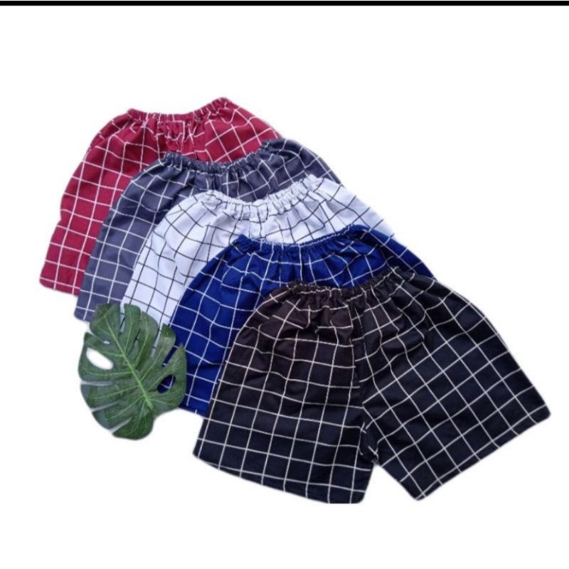 TERBARU celana boxer tartan pria