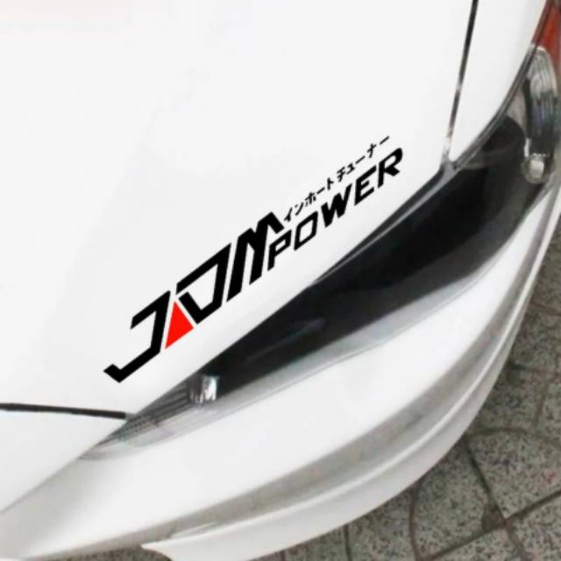 cutting stiker mobil jdm power