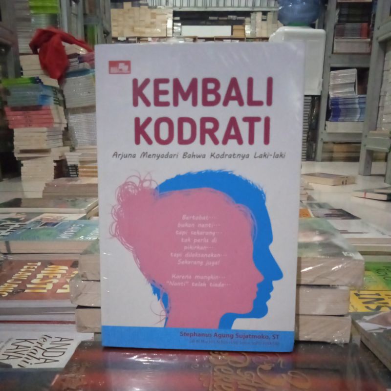 OBRAL BUKU BACAAN MOTIVASI / PENGEMBANGAN DIRI / INSPIRASI PART 3-KEMBALI KODRATI