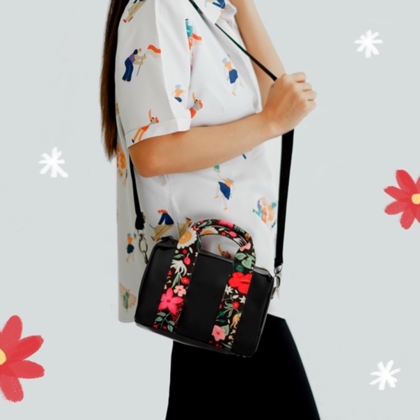 Sovlo - Mini Carla Slingbag Kembang Nusantara