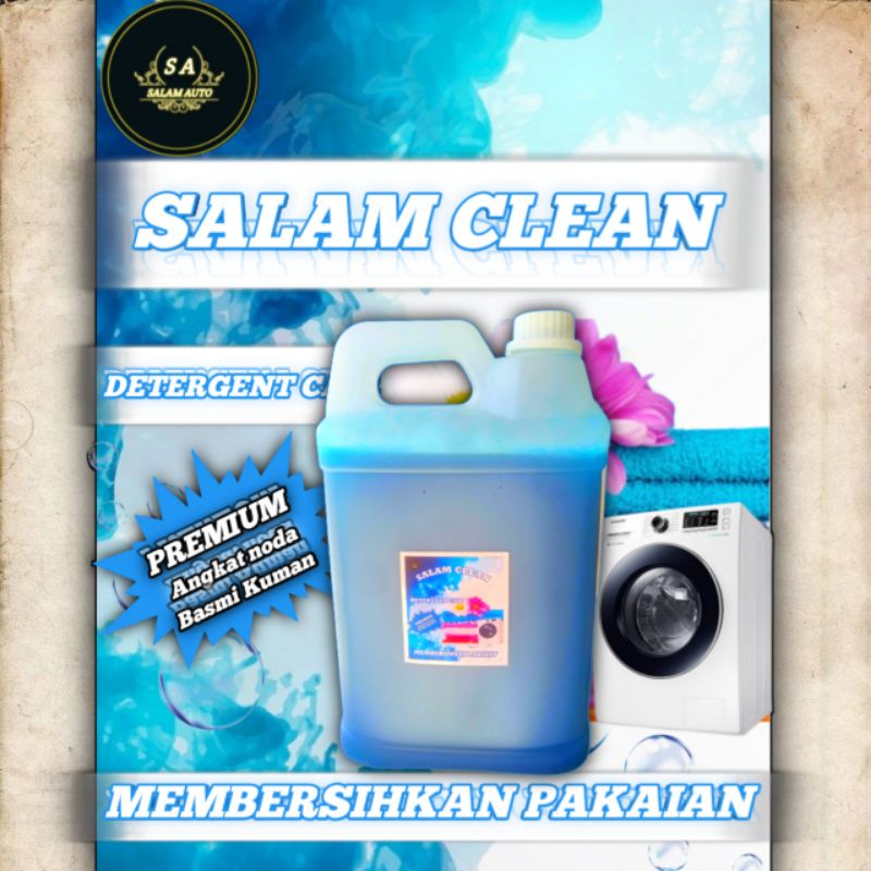 Sabun detergent cair premium laundry 5kg