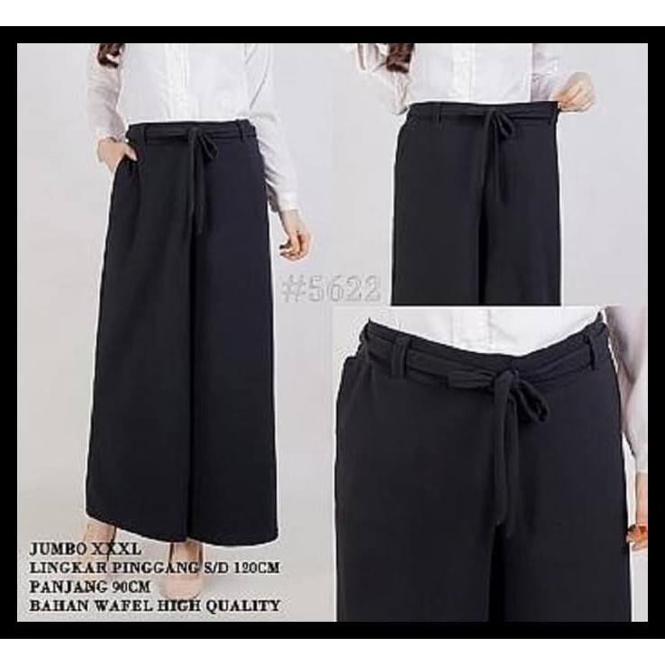 Szbw Kulot Jumbo Xxxl Hitam Celana Wanita 0128 Rkl Ngby