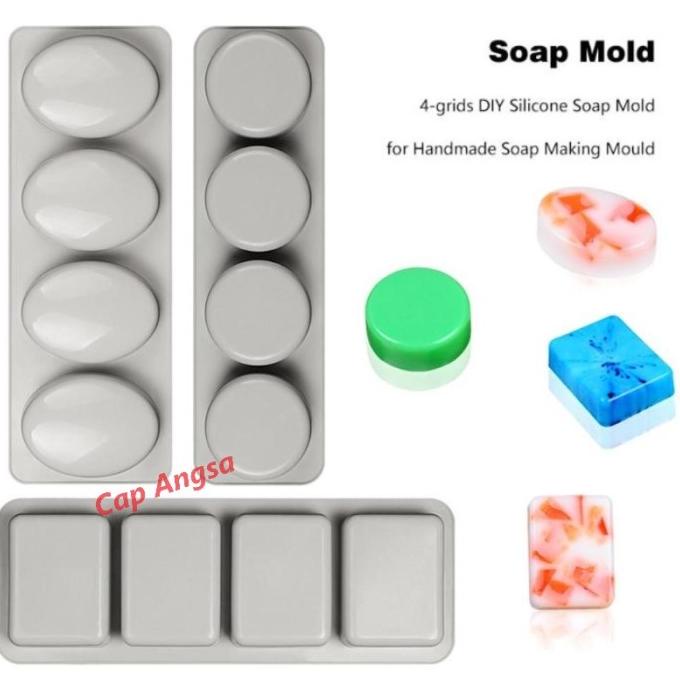 [COD] SILICONE SOAP MOLD CETAKAN SABUN MANDI BATANG SILIKON SILICON MOULD DISKON Kode 78