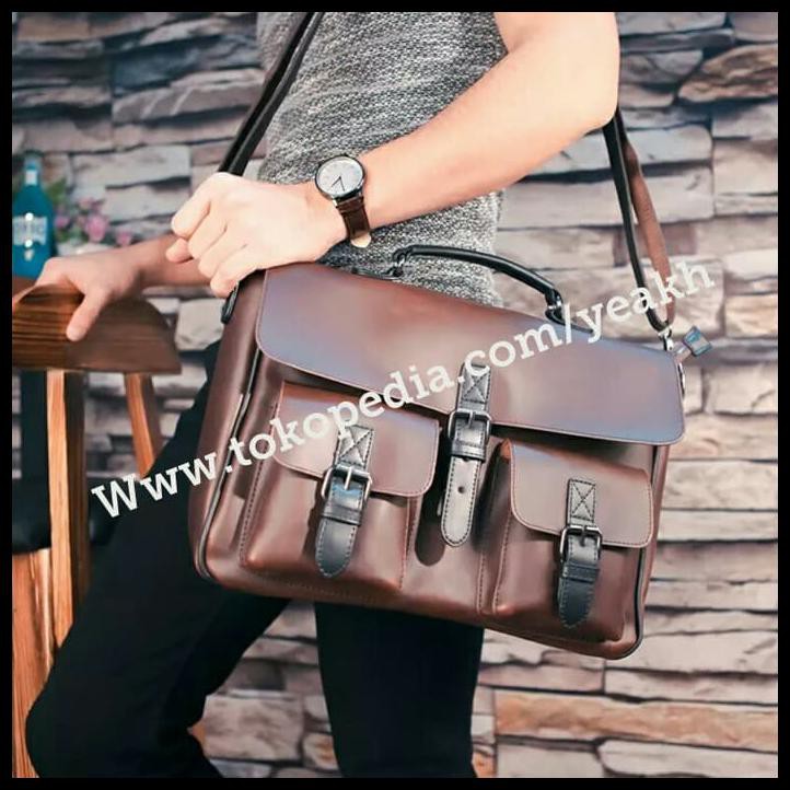 ONSALE Tas selempang kantor/kerja Pria ISHIYA-FUTSU (3 in 1 impor)