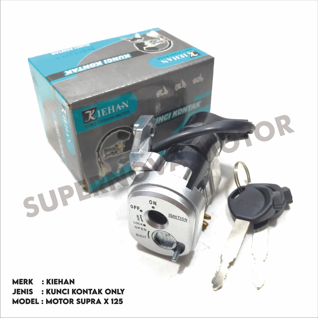 KUNCI KONTAK ONLY SUPRA X 125 KUNCI KONTAK MOTOR SUPRA X 125 KIEHAN
