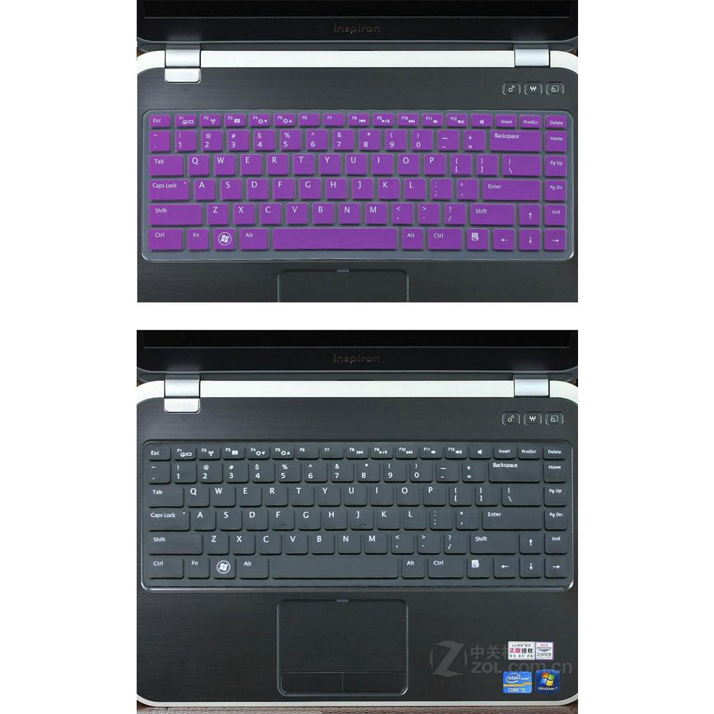 Cover Pelindung Keyboard Laptop Bahan Silikon Ultra Tipis Untuk Dell Inspiron 14r-5420 5421