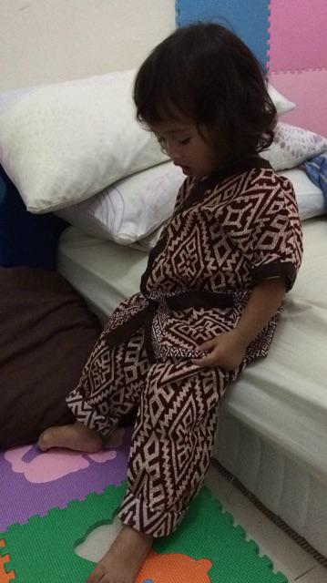 Piyama Koko Batik Anak Size L