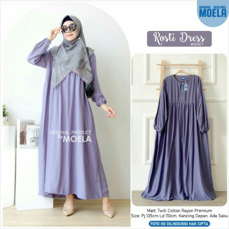 Rosti,Tale,Meis,Aira Midi Dress Ori by Moela