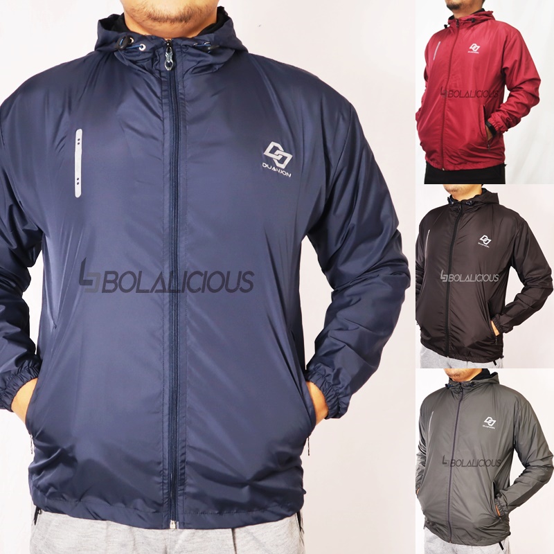 Jaket Sporty Bubalus Jaket Parasut Windproof Bolalicious