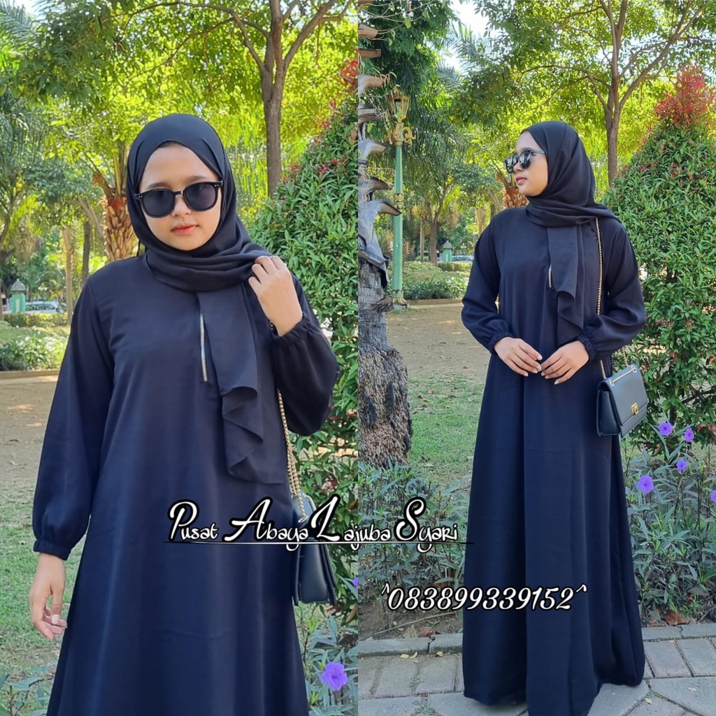 murah gamis turkey-jubah turkey- busana muslim - abaya remaja terbaru-abaya arab kekinian-abaya turki terbaru-motif ZY TANGAN KARET-DRESS HITAM-TERBARU