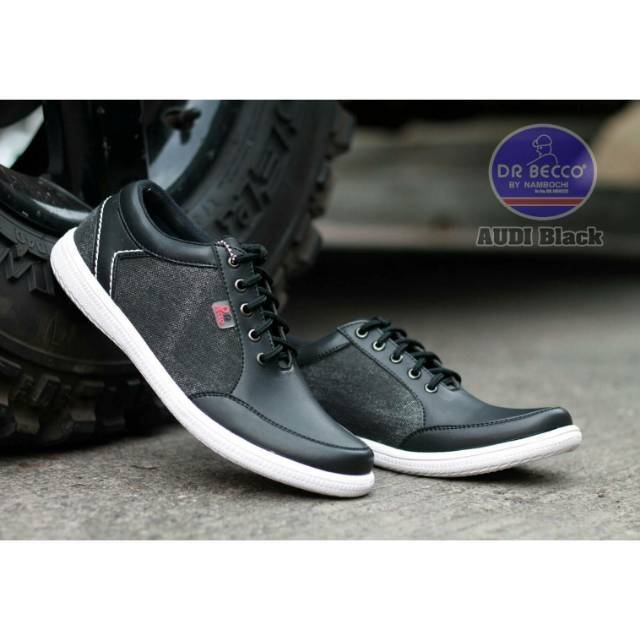 Sneakers Pria Casual Dr Becco Audy Original Handmade, Sepatu Resmi Original Bandung, Sepatu kantor