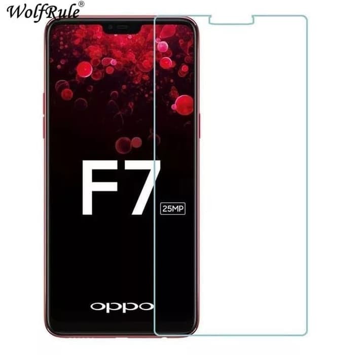 TEMPERED GLASS OPPO F7 ANTI GORES KACA FULL BENING - SCREEN PROTECTOR