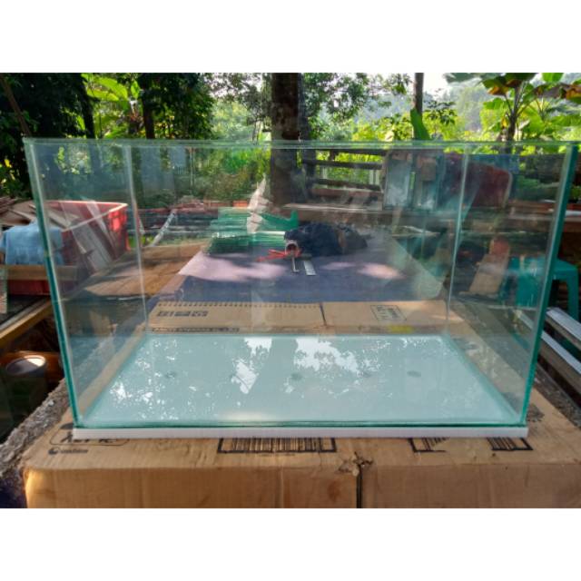 Khusus Grab/Gojek,, Promo Aquarium Murah 60 x 30 x 30, Aquarium Custom