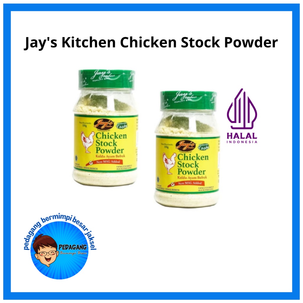 

Jay's Kitchen CHICKEN Stock Powder Non MSG