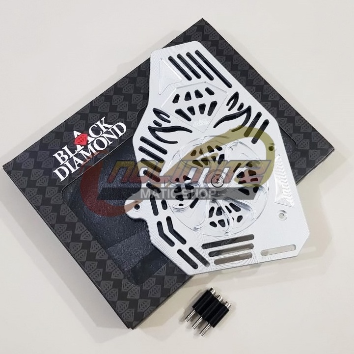 Cover Tutup Radiator Black Diamond Sporty Vario ADV PCX 150 Lokal