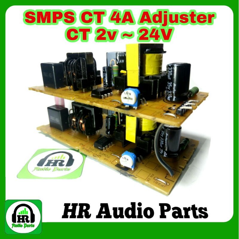 Smps CT 4A Adjust 2v ~ 24v PSU for Mixer / Tone Control / Equalizer / Mini Amplifier dll