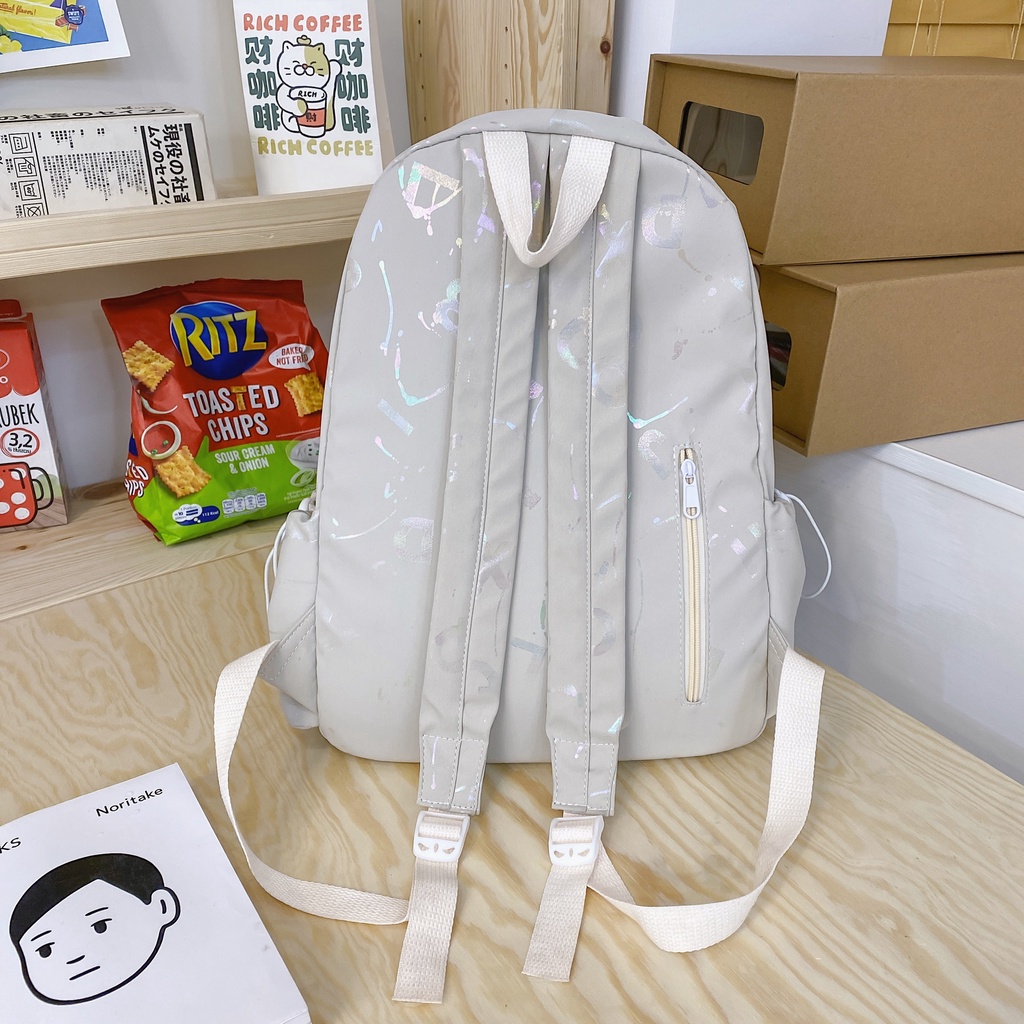 WYK107 Tas Ransel Wanita Pria Sekolah Kuliah JiaNing Backpack School Impor TKM