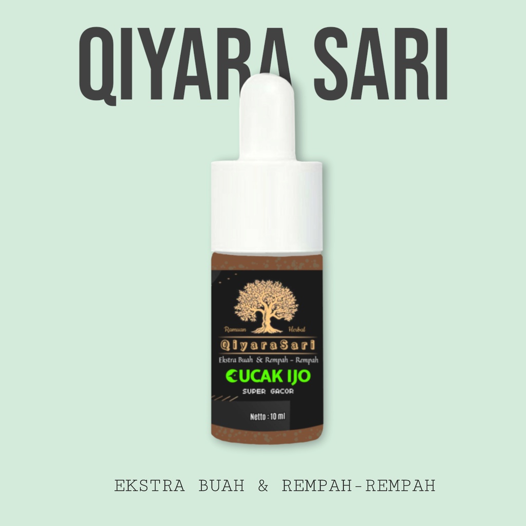 Qiyara Sari doping suplemen vitamin burung cucak ijo