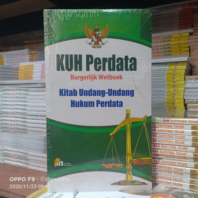 Buku Undang - Undang Original: KUH Perdata Kitab UU Hukum Perdata