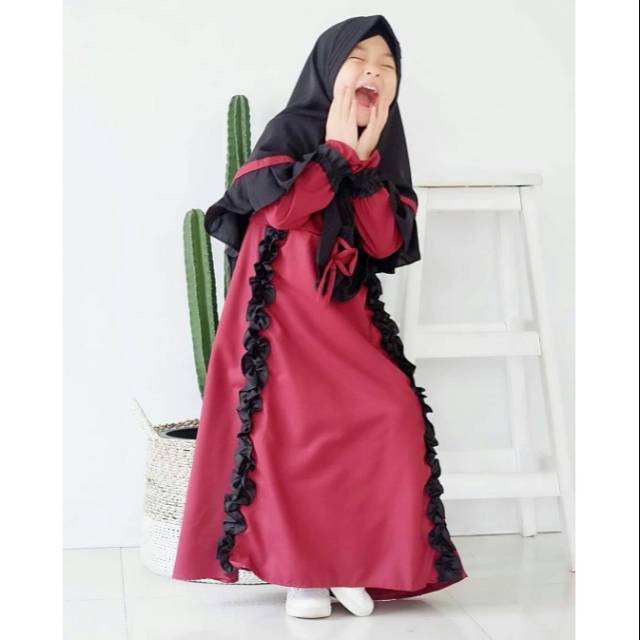 Baju anak gamis anak syari