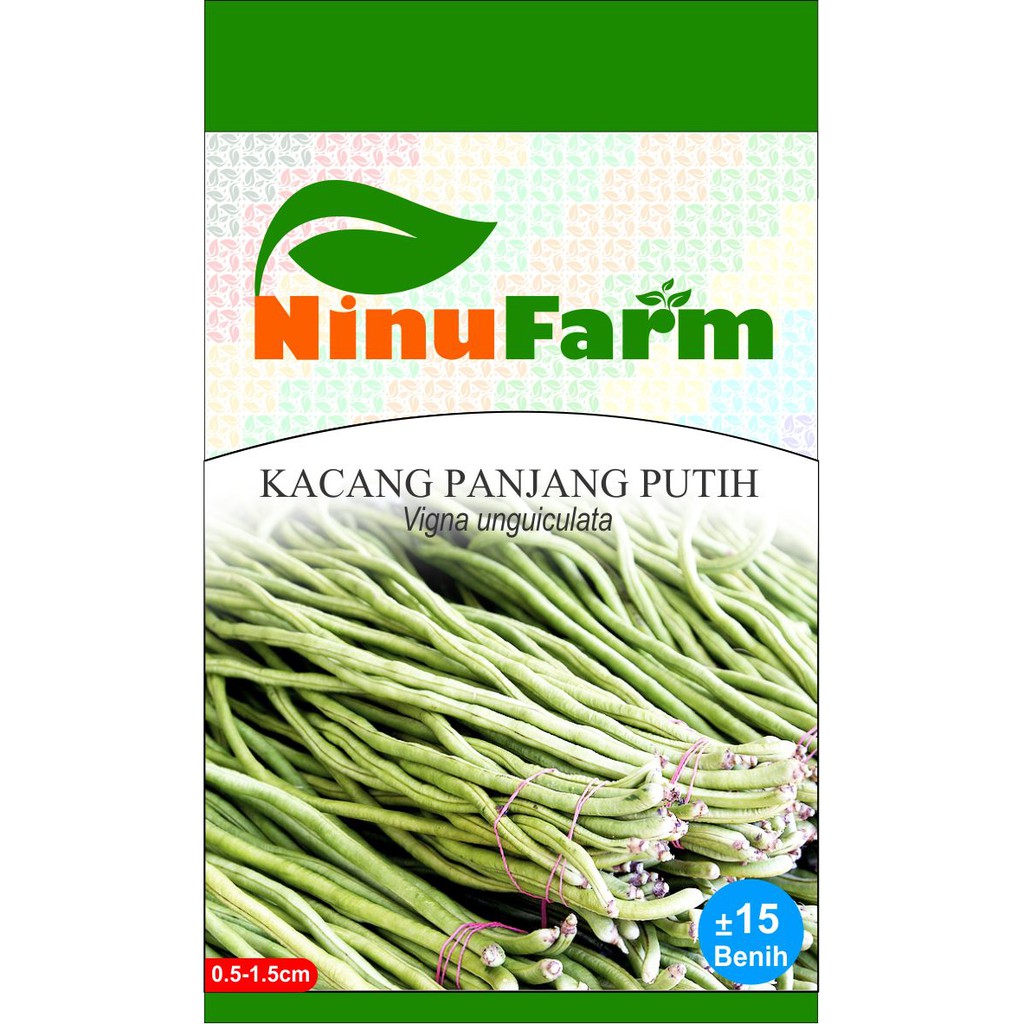 Benih Kacang Panjang Putih 15Seed