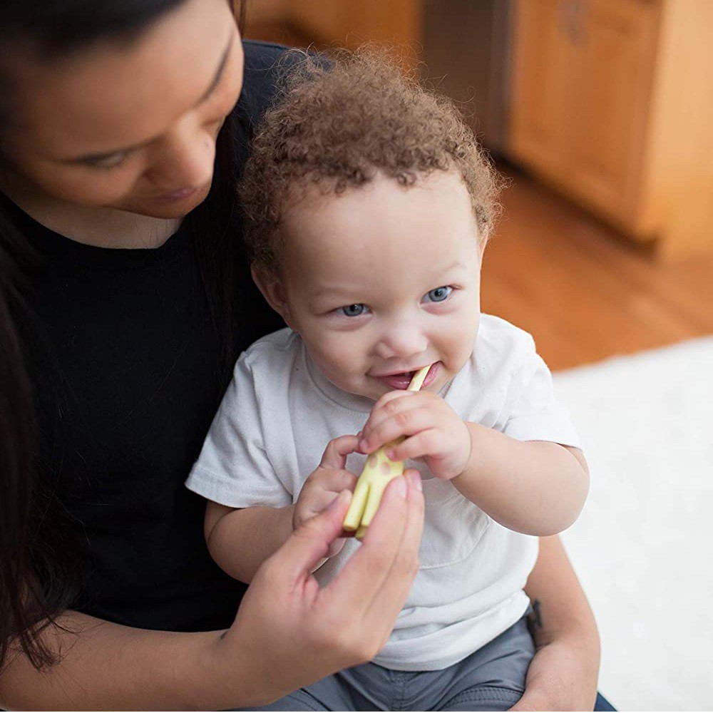 Dr. Brown's Giraffe Training Toothbrush Infant to Toddler Sikat Gigi Bayi dan Anak Dr Browns