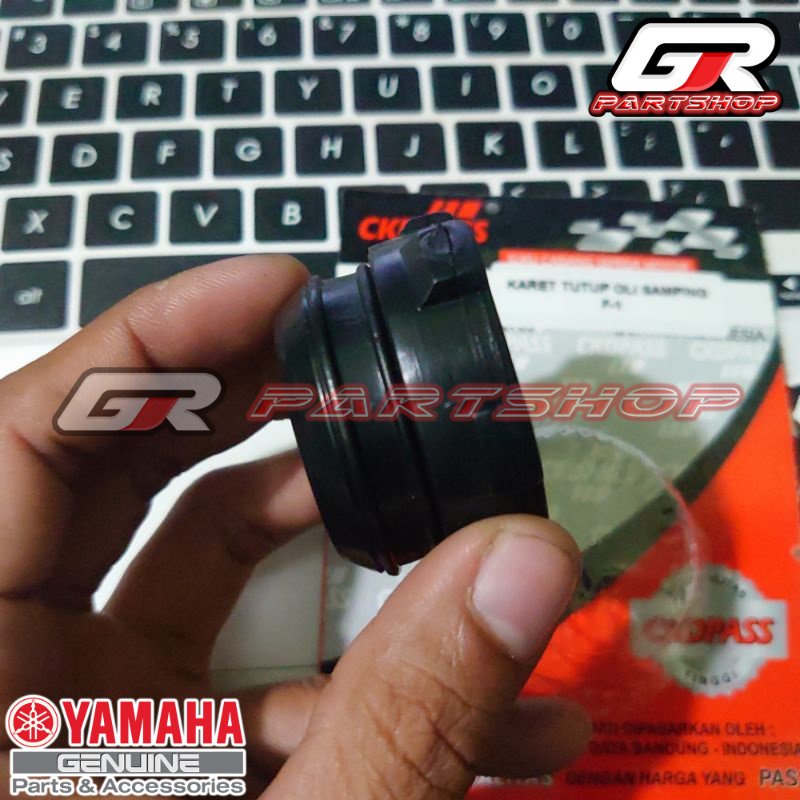 tutup tabung oli samping f1zr fizr fiz f1z r f1 force one 1 sigma alfa champ karet penutup tangki olsam