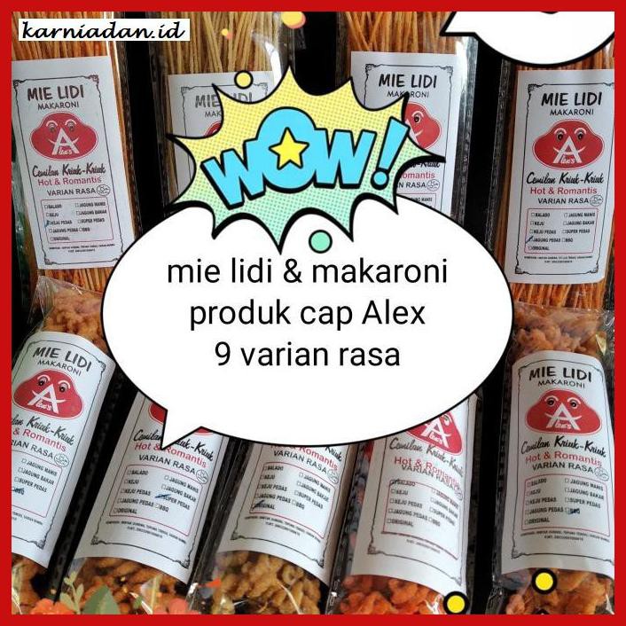 

MAKANAN-RINGAN- MIE LIDI/MAKARONI PAKET RESELLER -BERMACAM-MACAM.