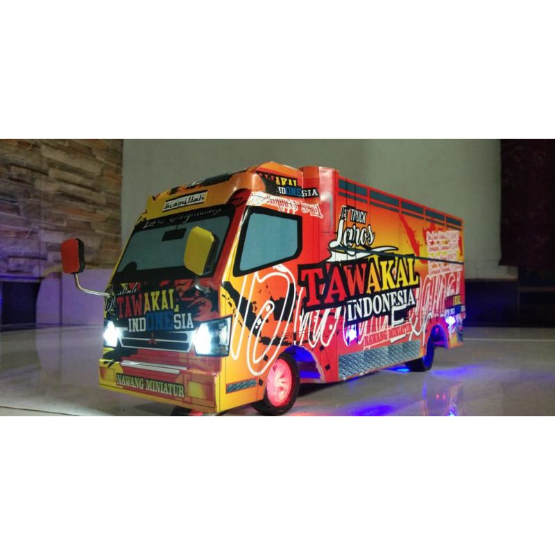 miniatur truk tawakal indonesia remot