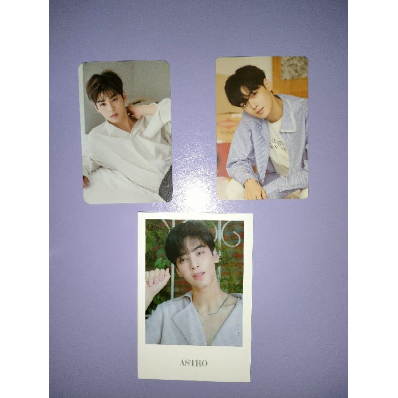 PHOTOCARD & POLAROID EUNWOO OFFICIAL