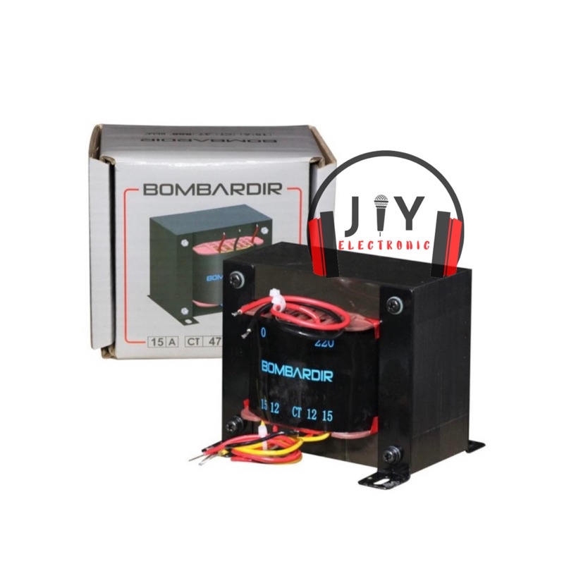 Travo Trafo Kotak Bombardir 15A CT 47V Murni Bell BGR 15 Ampere