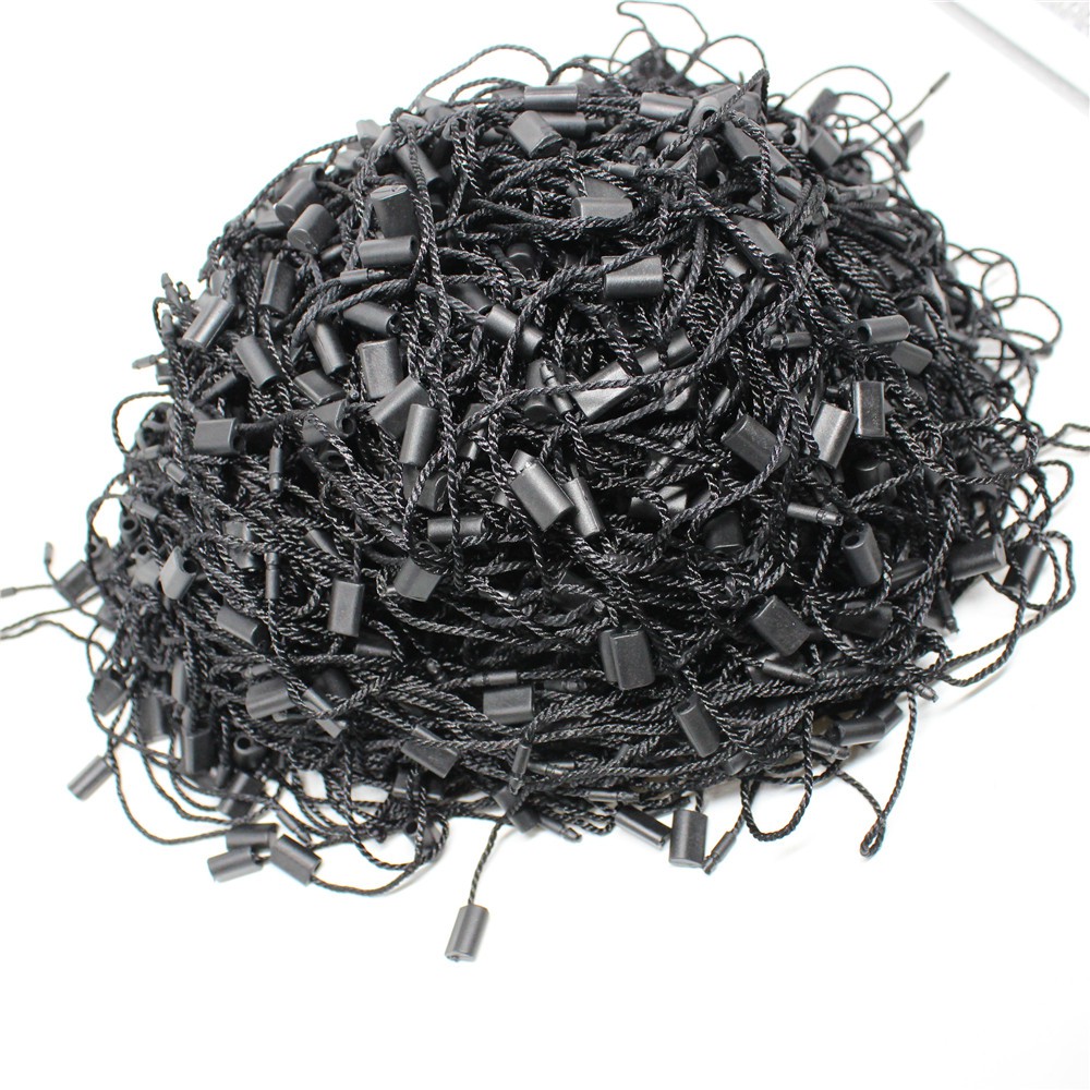 Tali Hang Tag / Tag Rope Hitam &amp; Putih isi 1000pcs