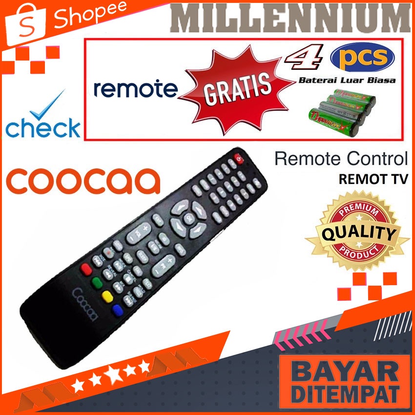 Remote TV Coocaa LCD LED Remot Tv Coocaa